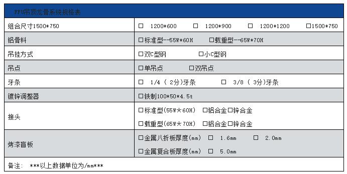 FFU龍骨吊頂係統 FFU龍骨吊頂係統